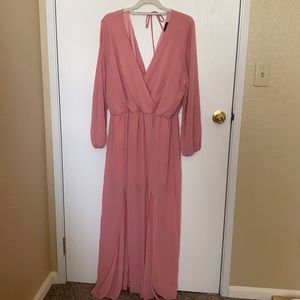 Cute flowy pink dress. Size 2x